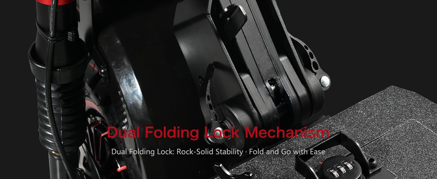 [Jun Ling] Off-Road Electric Scooter - High-performance 10000W dual motors, top speed 55 mph, 13-inch off-road tires, 75-mile range, 60V 40Ah battery, four-piston brakes - UL2272 certified.