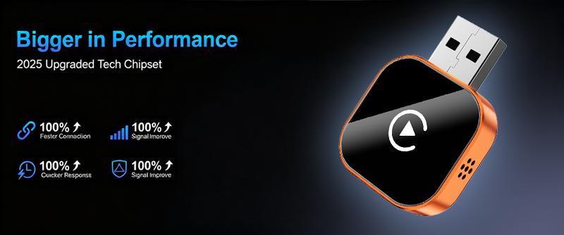 【YURNLV】New 2026 Wireless CarPlay Adapter for iPhone/Android, Instant Connection, Hands-Free Calling 【YURNLV】New 2026 Wireless CarPlay Adapter for iPhone/Android, Instant Connection, Hands-Free Calling