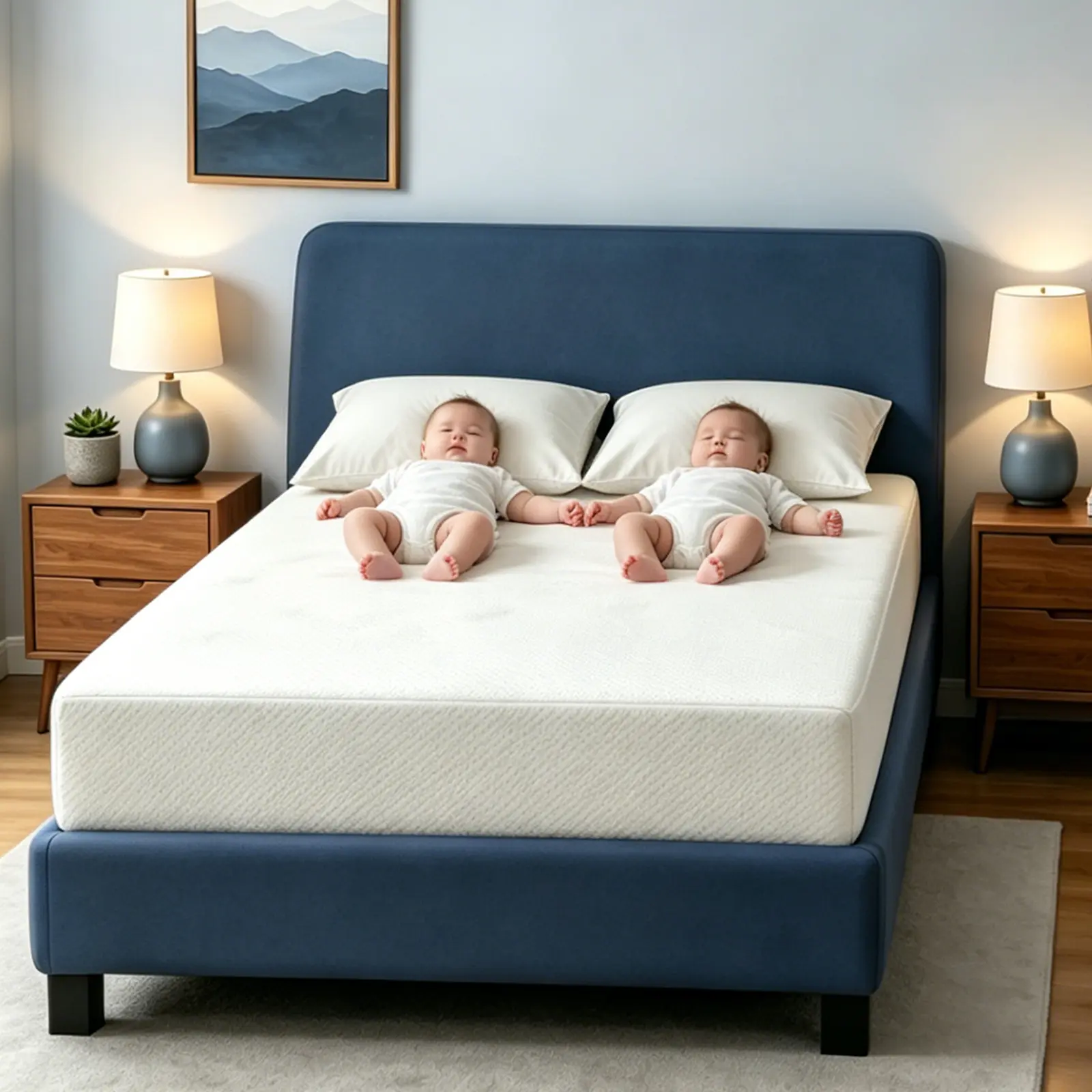 CertiPUR-US Soft Memory Foam Mattress - Non-Toxic, Good Night Sleep Option for Family Bedroom