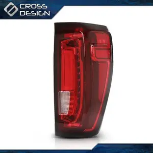 CROSSDESIGN Fits 2019-2023 GMC Sierra 1500 Factory Full LED Tail Light Brake Lamp Passenger