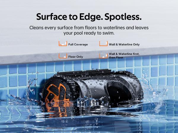 iGarden K Series Cordless Robotic Pool Cleaner for Inground & Above Ground Pools—Cleans Floor, Wall & Waterline with Smart Navigation, Touchscreen, Self-Parking, Up to 9H Runtime. outdoorfun iGarden K Series Cordless Robotic Pool Cleaner for Inground & Above Ground Pools—Cleans Floor, Wall & Waterline with Smart Navigation, Touchscreen, Self-Parking, Up to 9H Runtime. outdoorfun