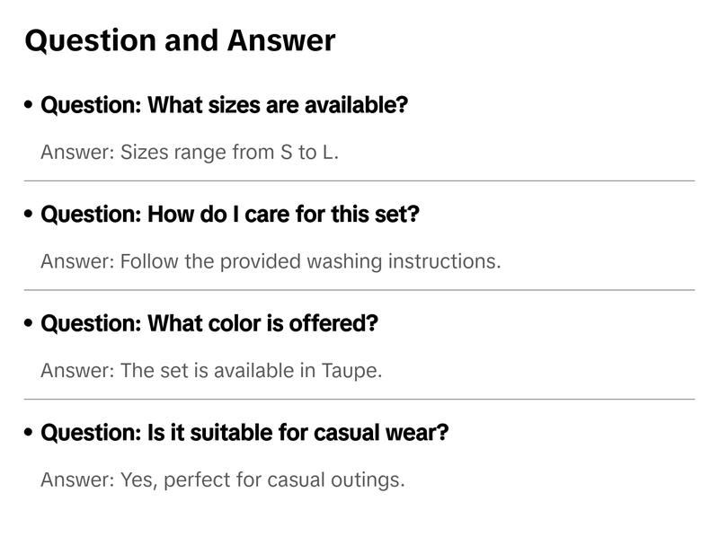 Jogger With Pearls Set