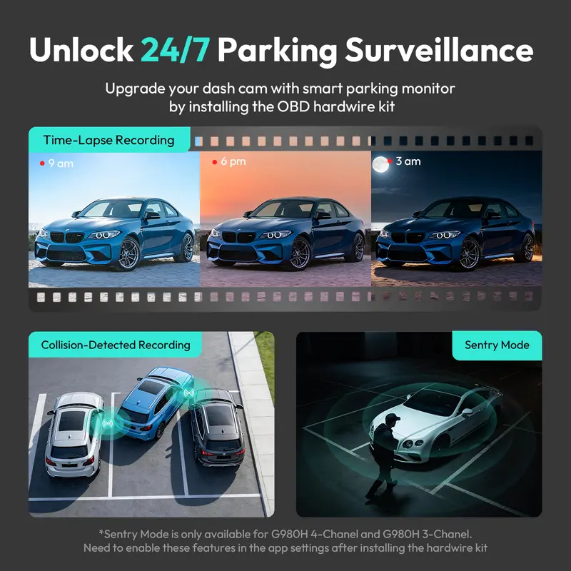 Hardwire kit for dash cam
