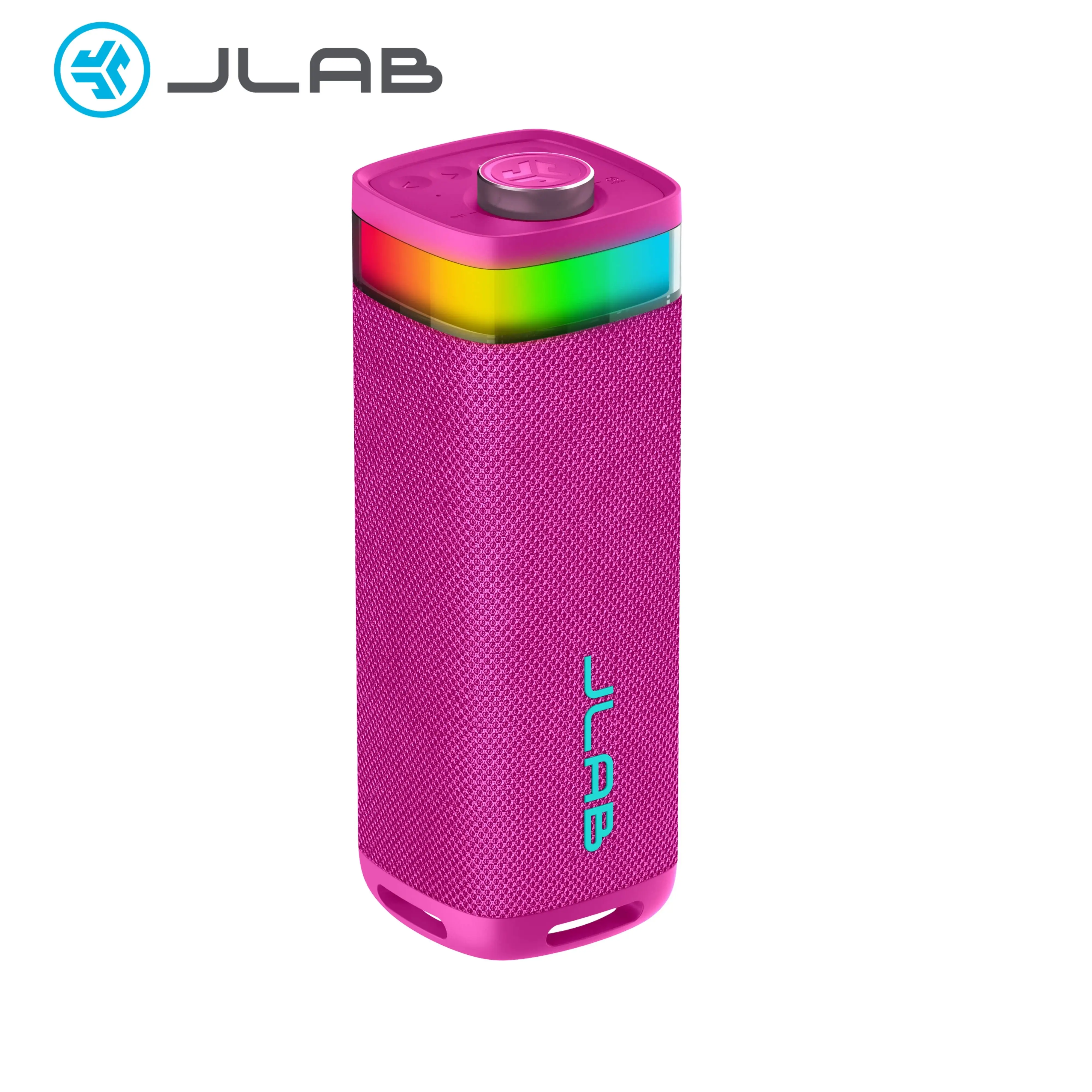 [LIVE Exclusive] JLab JBuds Party Portable Bluetooth Speaker 30W 12H Playtime RGB Lighting IP56 Waterproof Stereo Pairing LabSync Up to 100 Speakers, USB-C