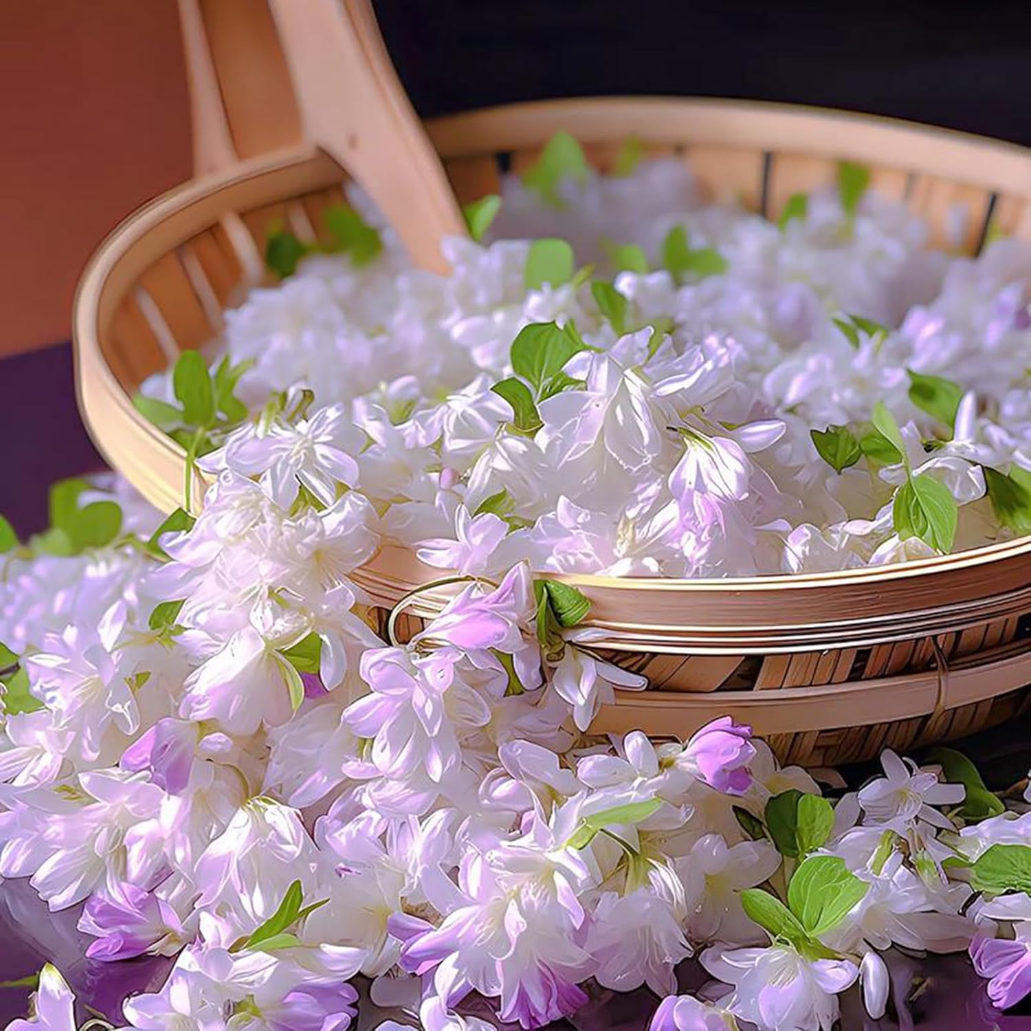 50+ Pcs Mixed Color Jasmine Seeds  for Planting Outdoors