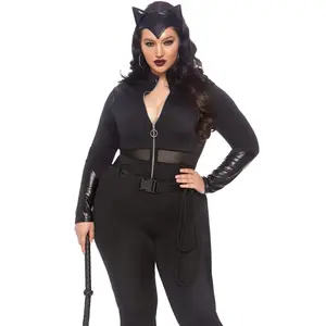 Plus Sultry Supervillain Costume Plus Sultry Supervillain Costume