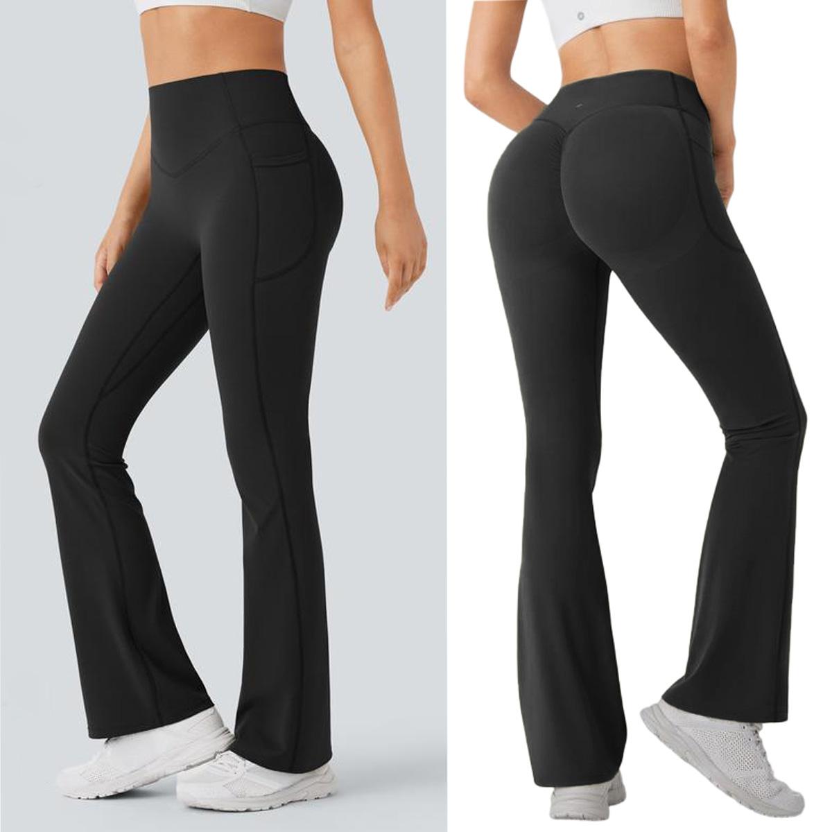 EOJN 2026 Yoga Leggings for Women Yoga Pants High Waisted Tummy Control Butt Lifting Sports Leggings with Pockets  Breathable Gym Pants