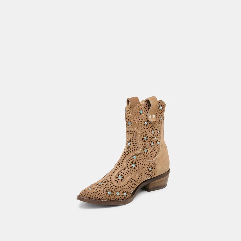Dolce Vita OAKLY BOOTIES MUSHROOM SUEDE