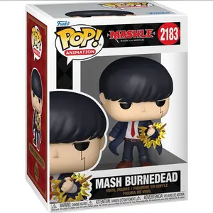 Funko Pop! Mash Burnedead #2183 (Mashle) Vinyl Figure - Anime Fan - Collectible Figurine pop animation