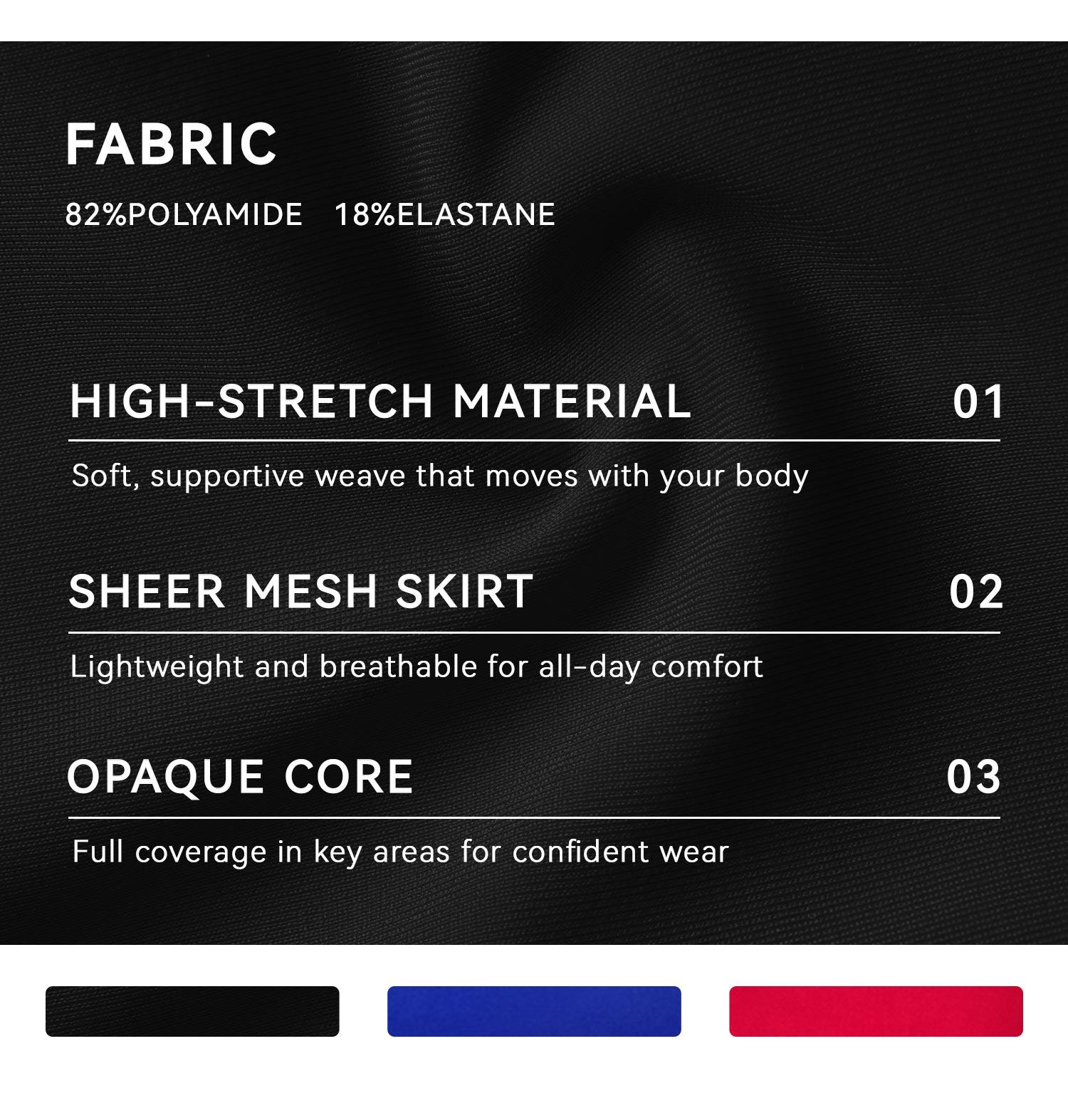 OQQfitness Womenswear Swimsuit Solid Color Mesh Sheer One-piece Swimsuit sleeveless Coverage Slimming Swim Dress SpringStatements