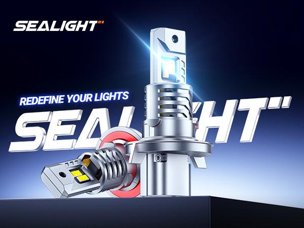 2015 Ford F-250 Super Duty 9008/H13 80W 6500K White IP68 LED Headlight Bulbs 2PCS SEALIGHT X1S