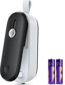 ini Bag Sealer, 2 in 1 Heat Sealer with Cutter, Portable Resealer Machine for Chip, Plastic Bags Food Storage Snacks