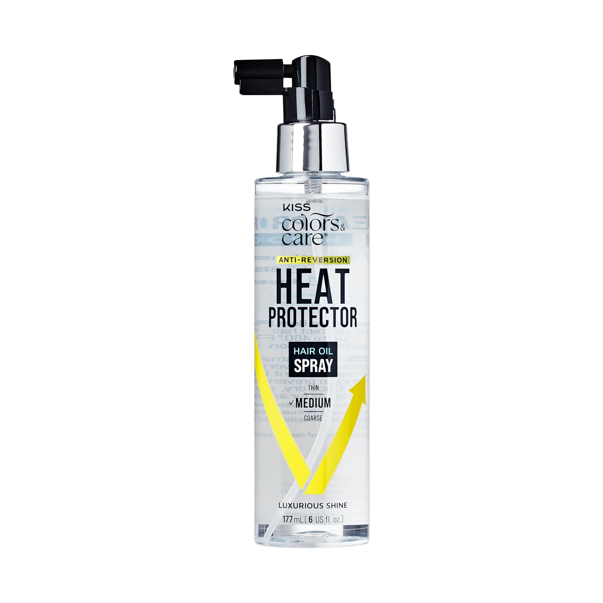 Kiss Colors & Care Anti-Reversion Heat Protector Hair Oil Spray