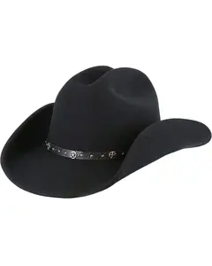 Cody James Unisex Felt Cowboy Hat - Bbcjdf166-Blk Cody James Unisex Felt Cowboy Hat - Bbcjdf166-Blk