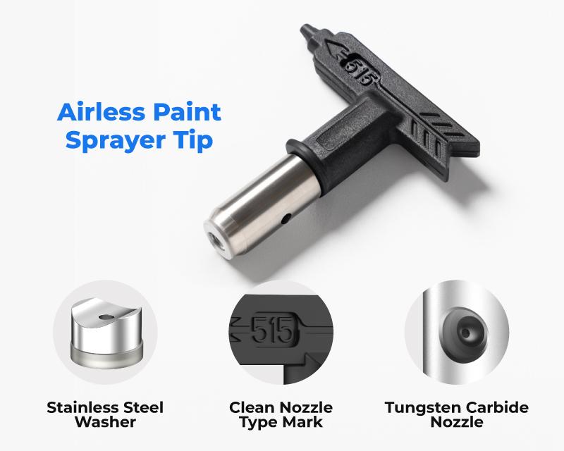 toolant Airless Paint Sprayer for 5 Gallon DIY Painting Projects, Lightweight Design, Quick Clean with Accessories Storage Space for DIY Beginners