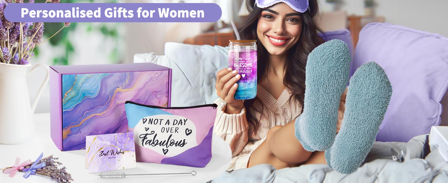 Valentine's Day Birthday Gifts Set for Women Girlfriends Best Friends Unique Xmas Christmas Gifts for Mum Sister Grandma Special Occasions Thoughtful Party Favors Assortment