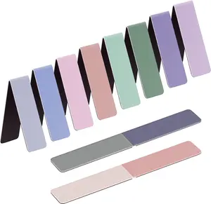 Upudo 12 Pack Magnetic Bookmark, Book Marker Clip for Teachers, Students, Book Lovers, Printing on 2 Side UpUDo