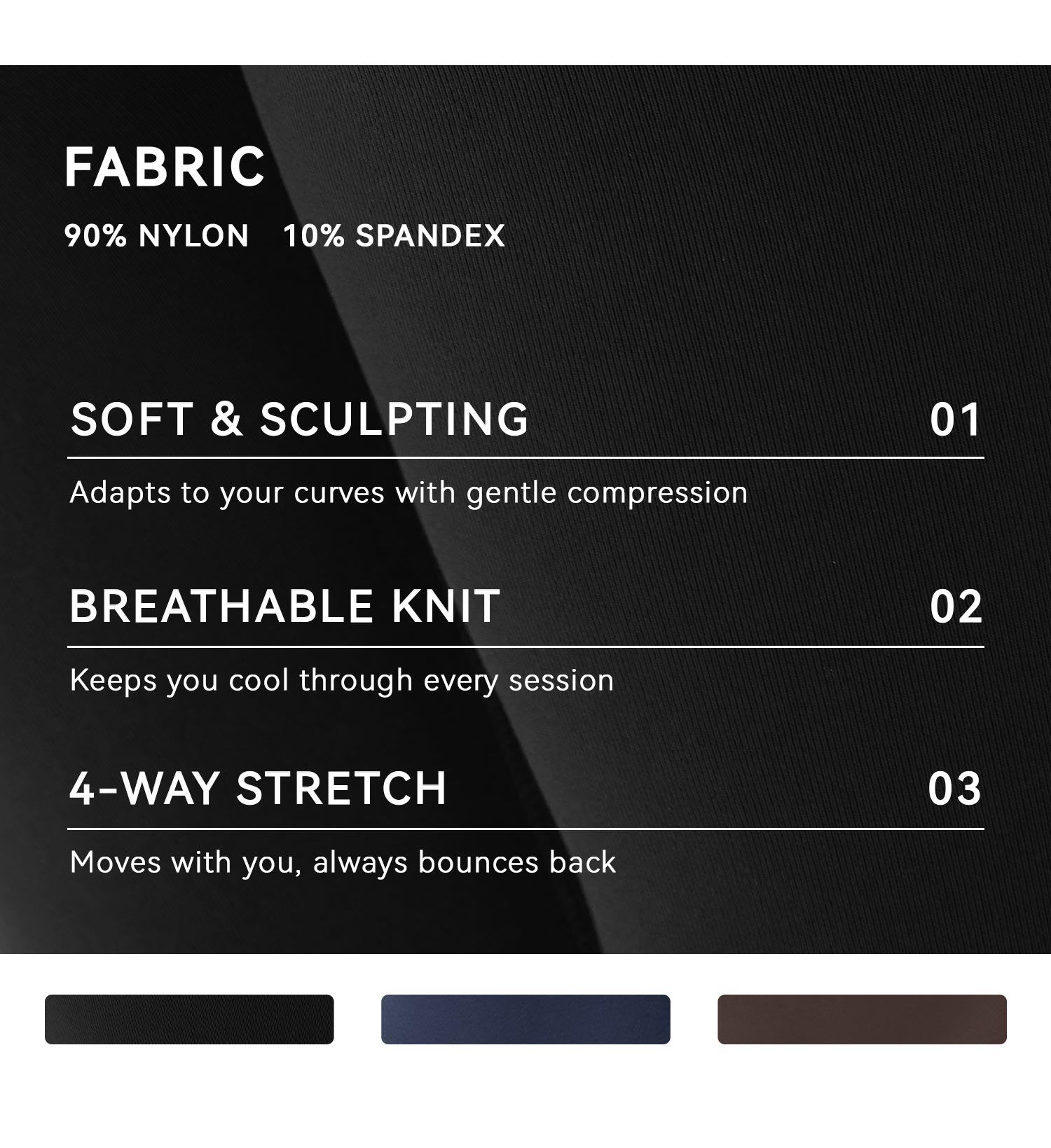 OQQ Women's High Waist Leggings For Women - Comfortable & Stylish - Perfect For Gym & Daily Wear