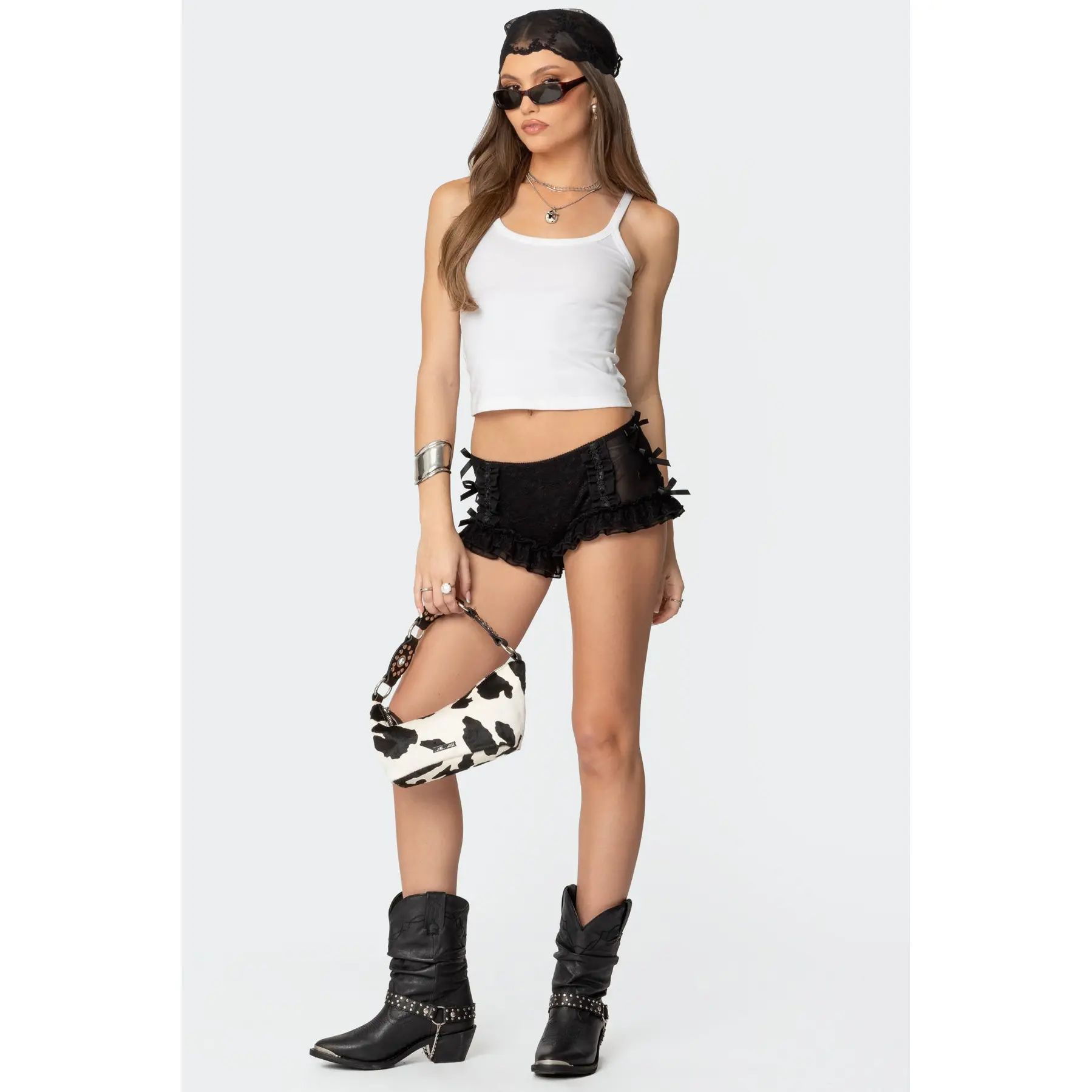 Knox Ruffle Micro Shorts
