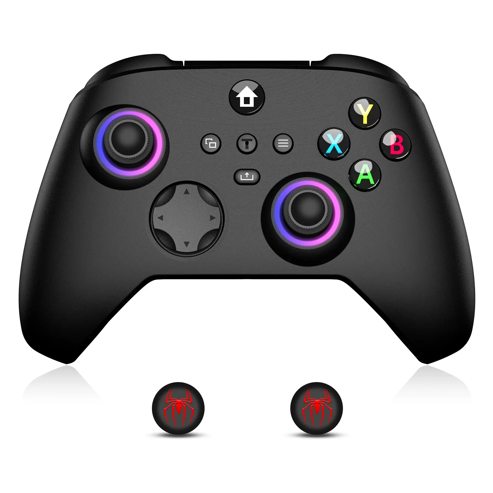 Pro-Grade Hall Effect Xbox Controller – Turbo-Programmable, 7-Color RGB, Dual Haptic Feedback & Long-Lasting 1000mAh Battery for Xbox Series X|S & PC