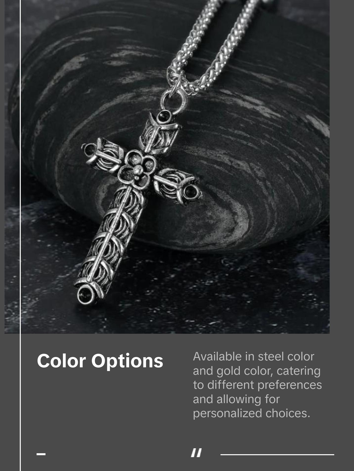 Asgard Crafted Circular Horn Rune Pendant Chain