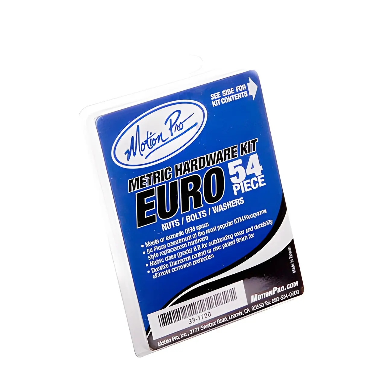 Motion Pro 54-Piece Euro Bolt Kit
