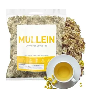 Mexican Mullein Flowers & Petals Tea - Verbascum Thapsus - Gordolobo Herbal Tea Yellow Petals | Natural Loose Leaf Tea | Handcrafted by Nature for Freshness Beverage Flavor