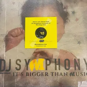 DJ SYMPHONY ITS BIGGER THAN MUSIC VINYL LP SEALED!!