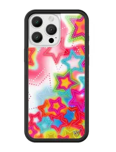 Wildflower Cases - Stardust, Limited Edition iPhone Case | Cover Protector Stars Colorful Fun Trendy Rainbow Protection Protective