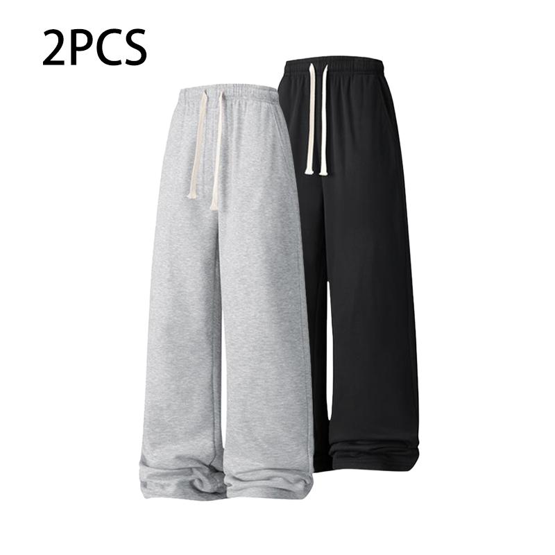 Men’s solid-color drawstring joggers, 100 Polyester, street-casual loungewear, comfortable fit, casual high-waisted drawstring jogger pants suitable for all seasons, ideal for men aged 20, Thanksgiving parties, and everyday wear.