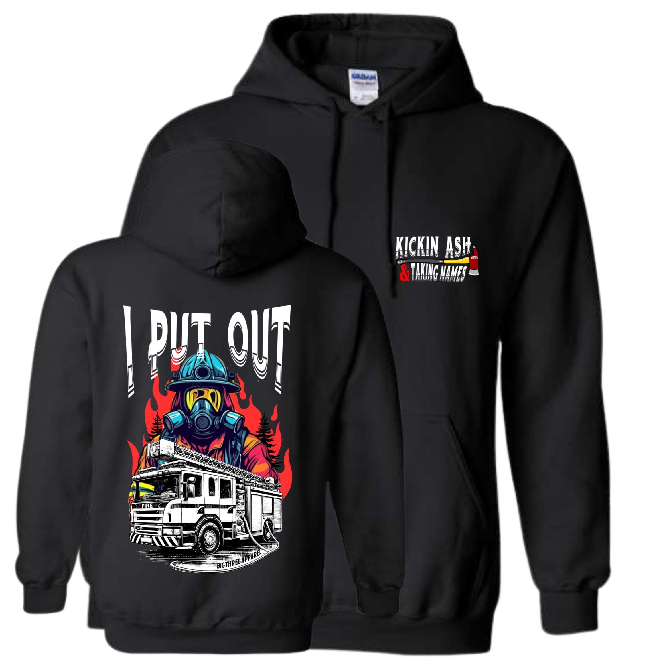 First Responder Hoodie - Comfortable Casual Cotton - Unisex - Long Sleeves - Designed for Police, EMS, Firefighters & Corrections Fit Womenswear, menswear - hooded sweatshirt Pullover Fitted