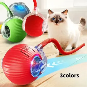 Bird Chirping Interactive Pet Ball Toy – USB Rechargeable, Stress Relief Toy for Cats and Dogs