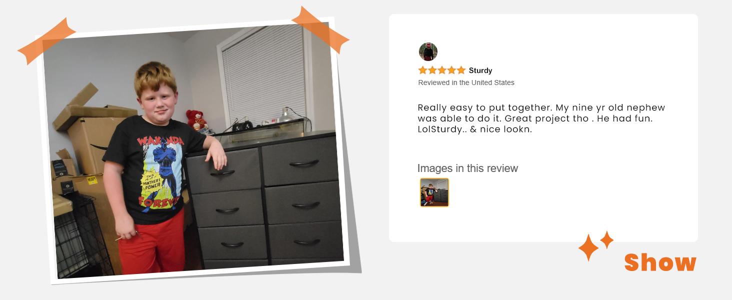 Tall Dresser for Bedroom with 10 Fabric Drawers, Organizer Units for Closet, Storage Tower with Cabinet, Metal Frame, Rustic Brown Wood Grain Print Dressers Tall Dresser for Bedroom with 10 Fabric Drawers, Organizer Units for Closet, Storage Tower with Cabinet, Metal Frame, Rustic Brown Wood Grain Print Dressers