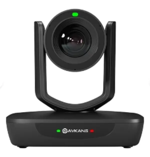 AVKANS AI Tracking NDI HX3 PTZ Webcam with Recording Function - LV20N, Remote