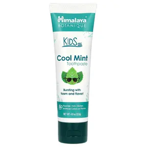Himalaya Botanique, Kids Toothpaste, Cool Mint, 4 oz (113 g)