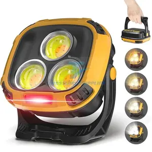 Rechargeable 3300 Lumen Work Light Magnetic LED Super Bright Portable Work light