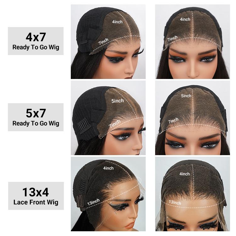 [Spring 2026] Alipearl Hair Copper Color Pre Cut Ready to Go Glueless Wig Body Wave Pre Plucked 5x7 Lace Closure Wig 13x4 Lace Frontal Wig