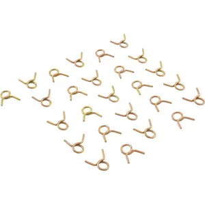 Tubing Clamp, 0.375" Ideal OD, single Wire, Quantity 25