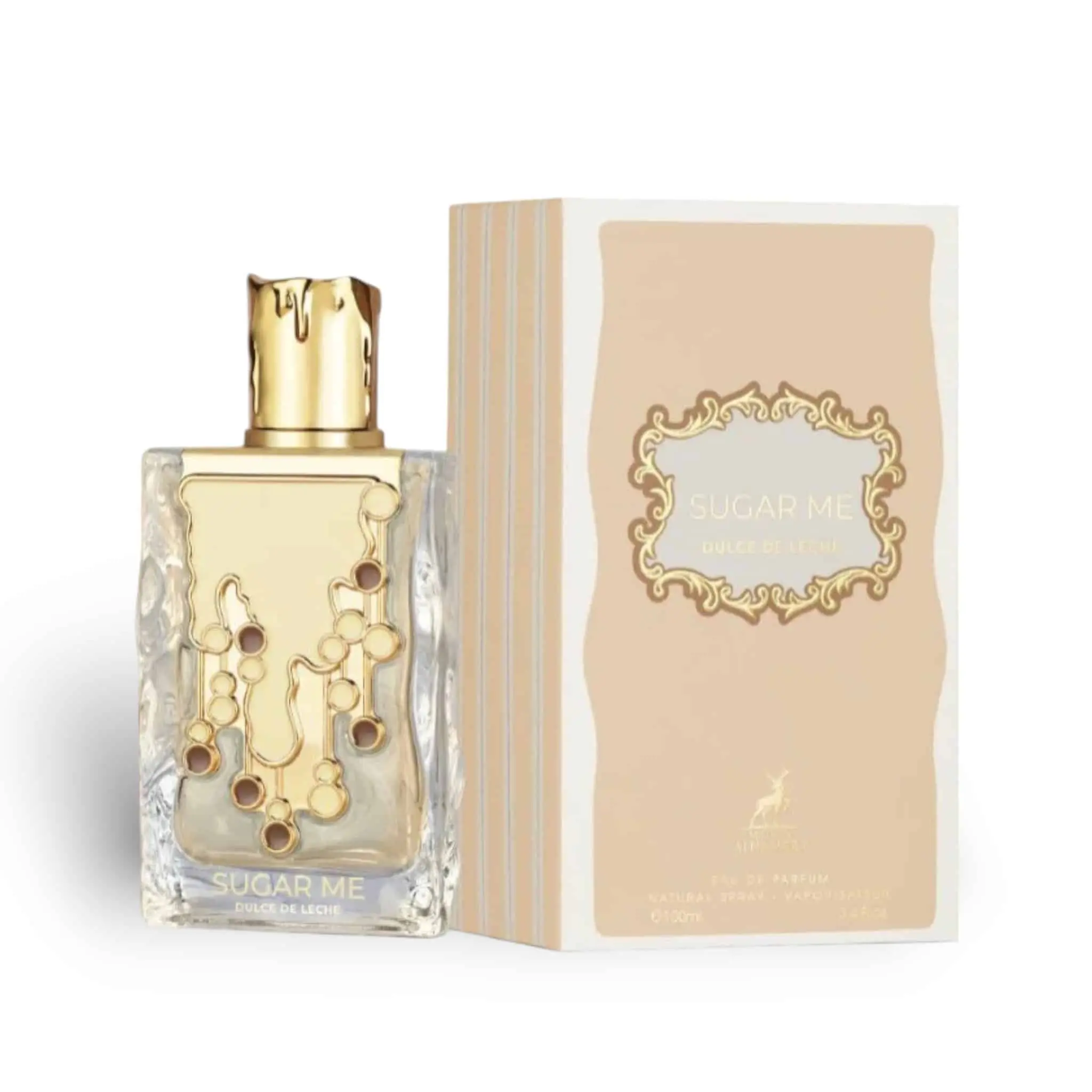 Lattafa Sugar Me Dulce de Leche Unisex Gourmand Fragrance EDP Spray, 100ml-3.4 fl oz Single Item for Evenings Lattafa Sugar Me Dulce de Leche Unisex Gourmand Fragrance EDP Spray, 100ml-3.4 fl oz Single Item for Evenings