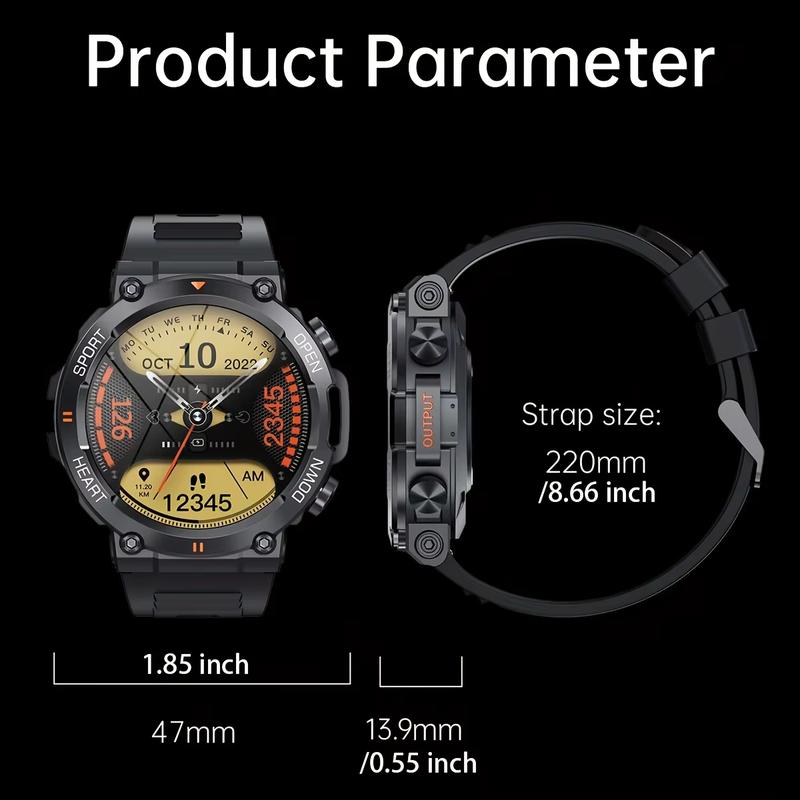K56Pro Smart Watch for Men Heart Rate Blood Bluetooth Sport 400Mah Long Standby 1.39 Inch 360*360 HD Screen Outdoors Smartwatch abelanja
