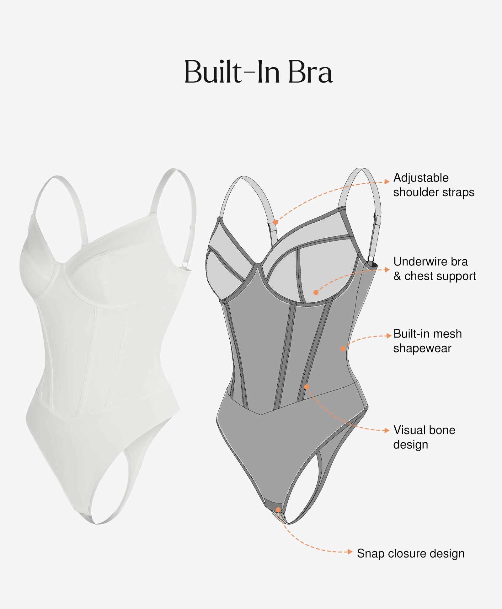 Popilush The Shapewear Bodysuit Corset Style Thong Bodysuits  Womenswear Tops Clothing Underwear Spaghetti Strap-Creator Live