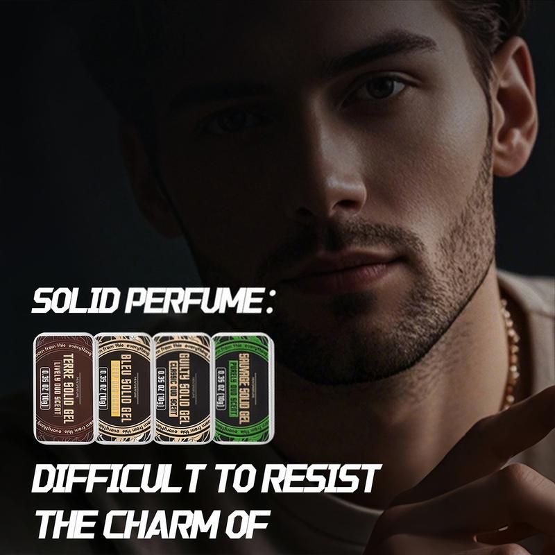 【BUY 1 GET 1 FREE】Solid Perfume Balm Set, Alcohol-Free,Aromatic Woody Fragrance, Arabian Scent, Perfectfor Dates & Daily Freshness, Ideal Gift, Non-Fragile Goods