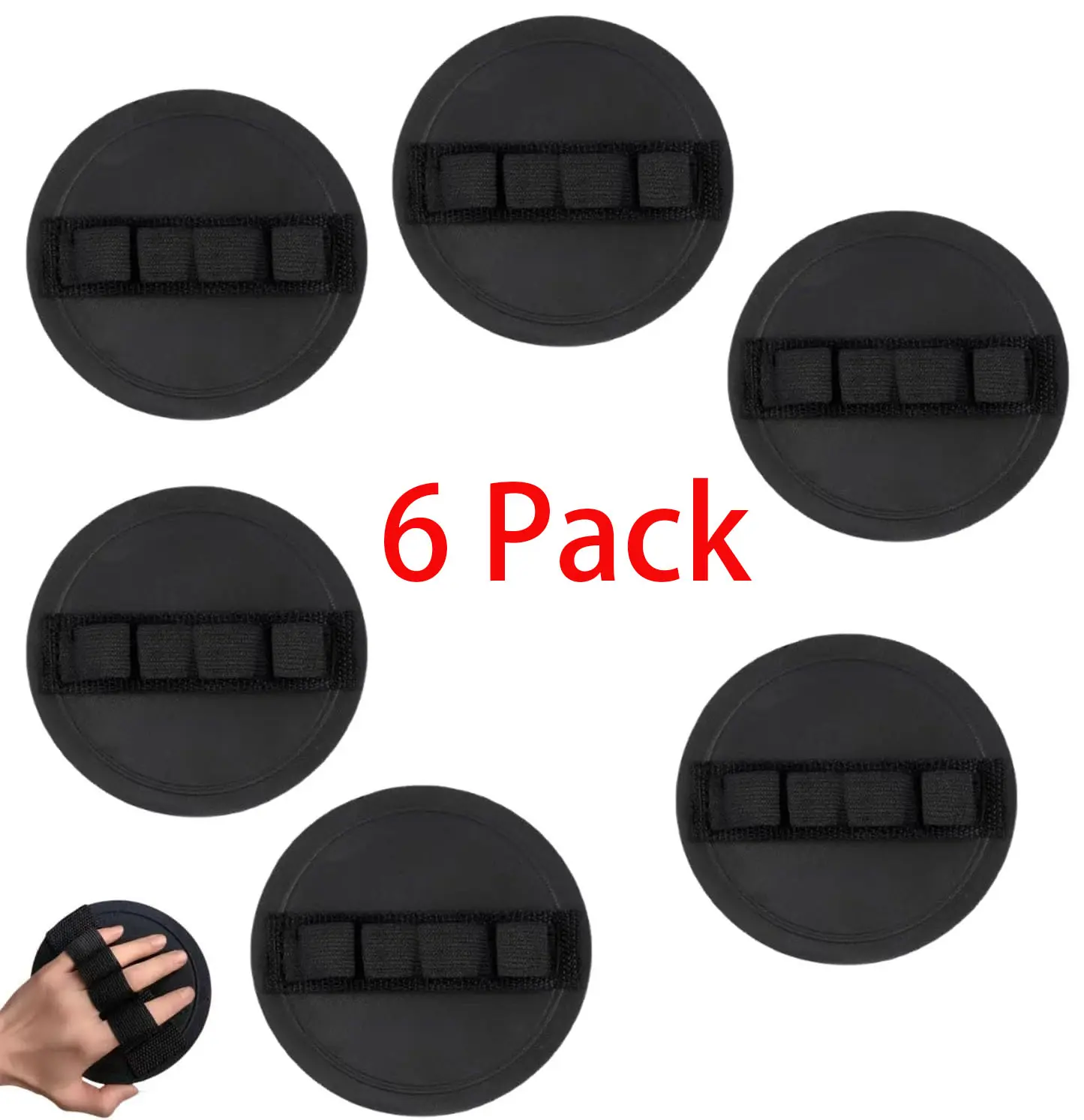 6-Pack Heavy-Duty Body Scrubbers – Professional Exfoliating Sponges (Dual-Sided), Deep Skin Purification, Massage & Long-Lasting Shower Essentials