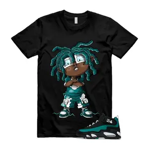 Freshwater Air Griffey Max 1 24 Black White Teal  T Shirt Match CHONGO