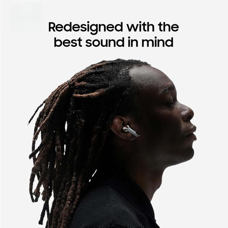 Samsung Galaxy Buds 3 Pro AI True Wireless Bluetooth Earbuds Noise Cancelling Sound Optimization Redesigned Comfort Fit Silver US Version Amazon Exclusive 2Yr Warranty