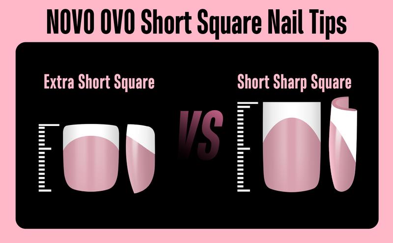 NOVO OVO Short Sharp Square White French Tip Nail Tips Press on BERRY PINK, Need Builder Gel Top Coat Nail Glue, Soft Gel Fake Nail Extension, Full Cover False Nails for Salon DIY x 15 Sizes 240 pcs【NO GLUE ,TOP COAT AND LAMP INCLUDED】