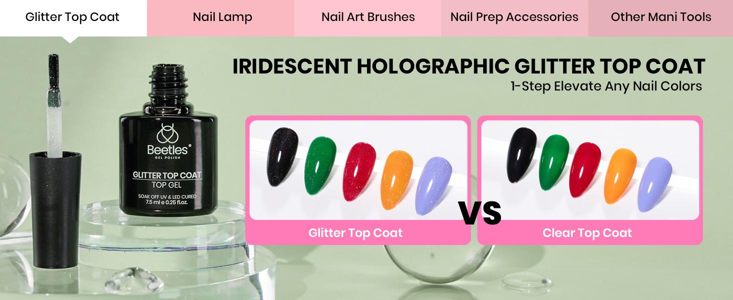 Beetles Gel Nail Polish Starter Kit with UV Light, Base Top Coat, Nail Art Stickers, Manicure Tools Gift for Women matrix Cutics Comfort  #TikTokShopBacktoSchool