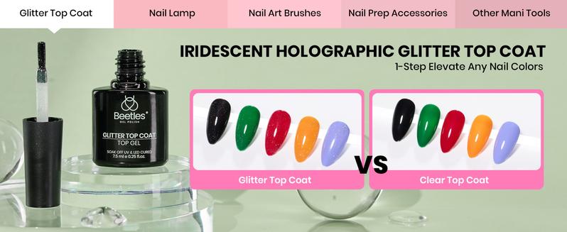 Beetles Gel Nail Polish Starter Kit with UV Light, Base Top Coat, Nail Art Stickers, Manicure Tools Gift for Women matrix Cutics Comfort  #TikTokShopBacktoSchool