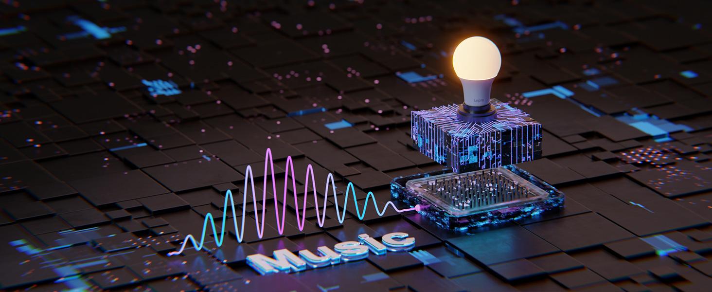 Lepro B1 AI Smart Light Bulbs - WiFi & Bluetooth RGBWW Color Changing LED Bulb Compatible with Alexa & Google Assistant, AI Generated Lighting LLM, AI Voice Control, Music Sync, 2.4GHz Only, 2 Packs Lepro B1 AI Smart Light Bulbs - WiFi & Bluetooth RGBWW Color Changing LED Bulb Compatible with Alexa & Google Assistant, AI Generated Lighting LLM, AI Voice Control, Music Sync, 2.4GHz Only, 2 Packs