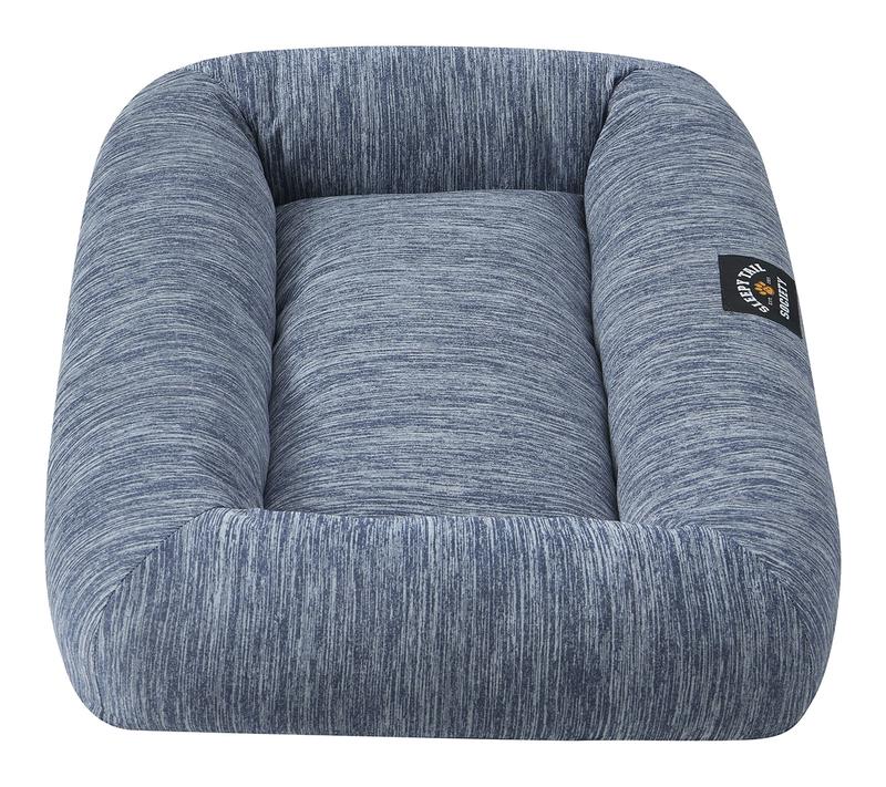 Sleepy Tail Society Small Polyester-Nylon Cooling Dog Bed